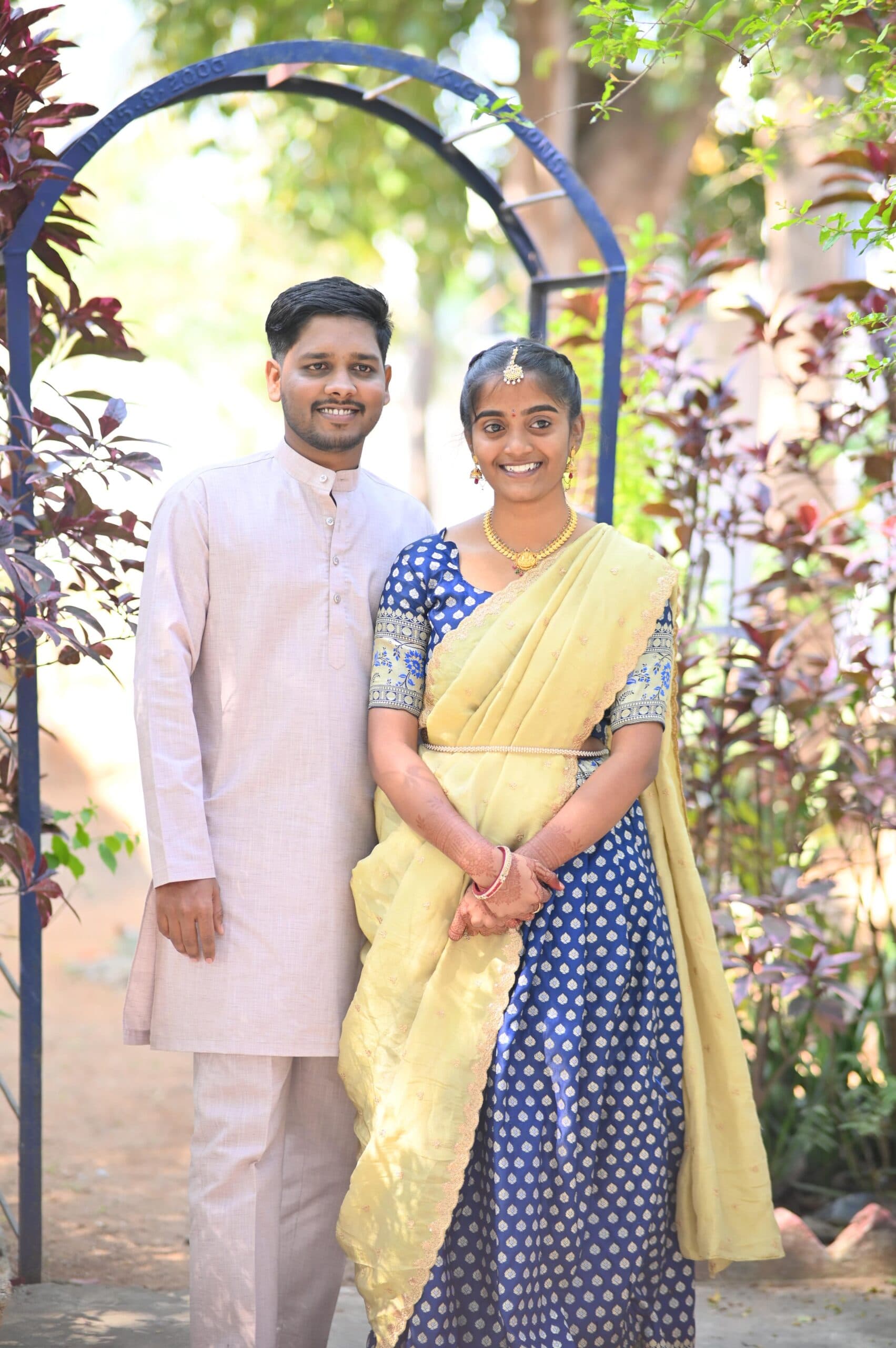 Krishna Kanth & Shivathmika wedding invitation