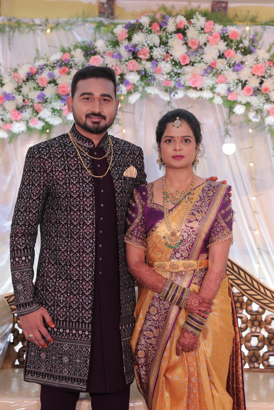 Venkateswar & Milinda wedding invitation