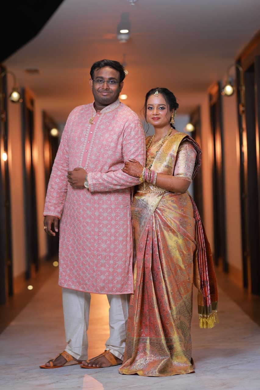 Sudheer & Raveena wedding invitation